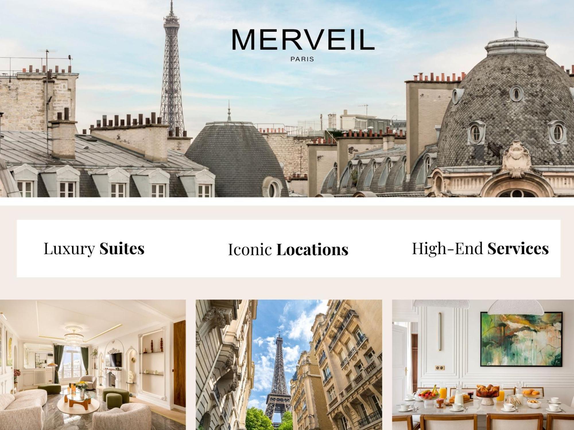 פריז Merveil - Luxury Suite -Champs Elysees-Haussmann I מראה חיצוני תמונה